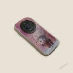 Cute Bunny Toy Phone Round Camera Design