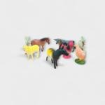 Animal Figures Set with Mini Trees