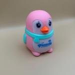 Wind-Up Waddling Penguin Toy with Scarf