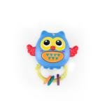 baby rattle toy in the shape of an owl