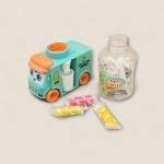 Happy Wheels School Bus Play Dough Dispenser – Fun Colorful Dough Adventure