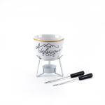 Porcelain Fondue For Cheese & Chocolate