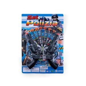 لعبة طقم مسدس السهام البوليسي