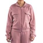 مجموعة Cargo Jogger طقم سترة نسائية بسحاب