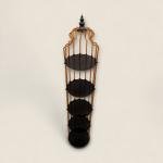 Tall Vintage Birdcage Style 5-Tier Display Stand