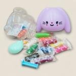 Bunny Dream Play Dough Set – Adorable Rabbit Jar with 12 Vibrant Colors & Creative Molds