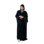 An abaya that combines modernity and elegance in one piece