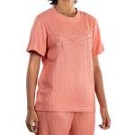 Ribbed Loungewear Set, Shiny Finish & Relaxed Fit
