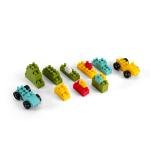 Rocket-Shaped Building Blocks Set 106pcs
