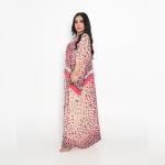 قفطان أرجواني بتفصيل فضفاض