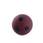 Soccer Design Sponge Ball With Black Pentagons Dots (6cm)