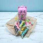 مجموعة صلصال بأشكال رؤوس الحيوانات مجموعة طين ملوّن ناعم بـ 12 لونا للأطفال