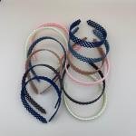 إكسسوارات رأس بلمعة ماسية مجموعة 12 قطعة تصميم ماسي ملمس