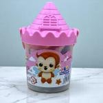 Castle Bucket Play Dough Set – Colorful Clay with Carry Handle