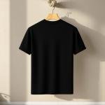 Men's Half Sleeve Crew Neck Soft Cotton Tee Shirt (220 GSM)