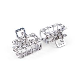 مجموعة مشابك شعر صغيرة مرصعة بأحجار الراين