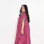 عباية نسيم الأزهار المزخرفة