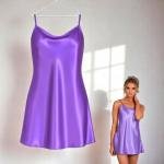 VIP Satin Silk Slip Dress  Spaghetti Straps, Short Nightwear