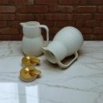 إبريق ترمس أنيق من الفولاذ المقاوم للصدأ