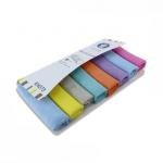 Baby Washcloths -Pack of 8- Pastel and Bright Colors