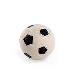 Soccer Design Rubber Ball  With Black Pentagons Dots (6cm)