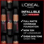 Loreal Paris Infallible Matte Cover FDTNu GB/DE 135 Radiant Vanilla
