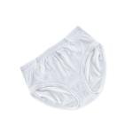 سراويل نسائية قطنية بيضاء بتغطية كاملة مصممة