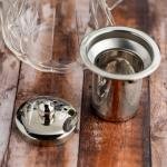 Teapot with Stainless Steel Infuser and Lid 550ml