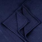 وشاح قطني بشيفون وتطريز ناعم أزرق خفيف، أنيق، ومريح