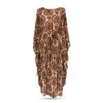 فستان القفطان الملكي المكشكش