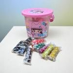 Cartoon Girl Play Dough Set – 24 Color Soft Modeling Clay Kit for Kids