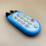 لعبة تعليمية موسيقية على شكل هاتف بتصميم وجه حيوان