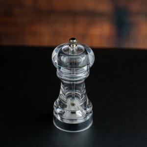 مطحنة الفلفل والملح الأكريليك الفاخرة