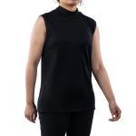 توب بلا أكمام بياقة عالية - بقصة ضيقة