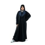 عباية بياقة منظمة وياقة صدر مميزة وقصة انقية