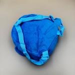 Stitch Face Plush Backpack – Blue & Pink Ears