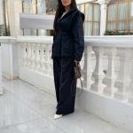 بليزر نسائي أنيق بحزام – تصميم بسيط وعصري