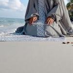 Women Waterproof Prayer Set - Grey