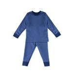 Boys Full Sleeve Thermal Pajama Set – Contrast Cuff Base Layer
