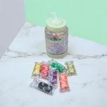 Cherry Blossom Bunny Play Dough Set – Soft Clay Jar Kit with Pull-Top Lid and Colorful Dough Rolls