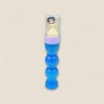 أنبوب سلايم لامع على شكل دمية أميرة مع غطاء علوي لطيف