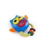 baby rattle toy in the shape of an owl