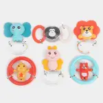 مجموعة هوانجر لألعاب الخشخيشة للأطفال (6 قطع) آمنة ومسلية ومحفزة للنمو