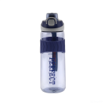 زجاجة الماء الرياضية المزودة بشريط حمل مريح وسعة 850 مل