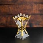 Acrylic & Gold Incense Burner