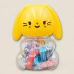 Bunny Dream Play Dough Set – Adorable Rabbit Jar with 12 Vibrant Colors & Creative Molds