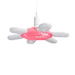 U-Shaped Ceiling Fan Light with Remote Control
