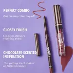 Sheglam Cocoa Kiss Lip Duo-Brownie Bite