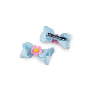 مشبك شعر للبنات مع فيونكة وزينة أزهار الأقحوان