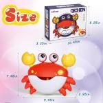 لعبة آلة فقاعات السلطعون للاستحمام